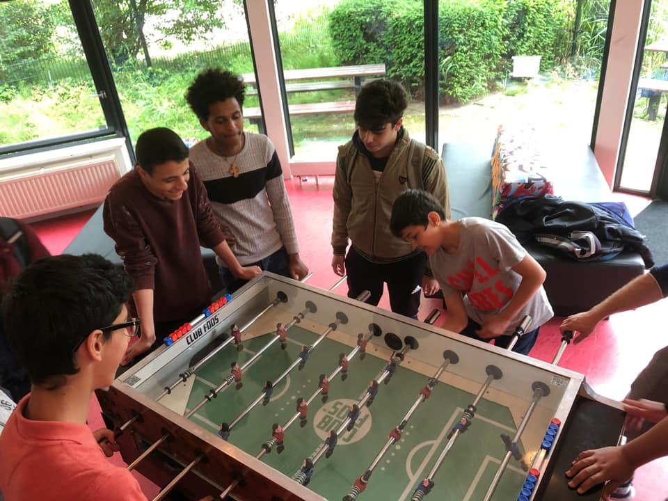 Voetbaltafel voor ISK Voetbaltafel voor ISK